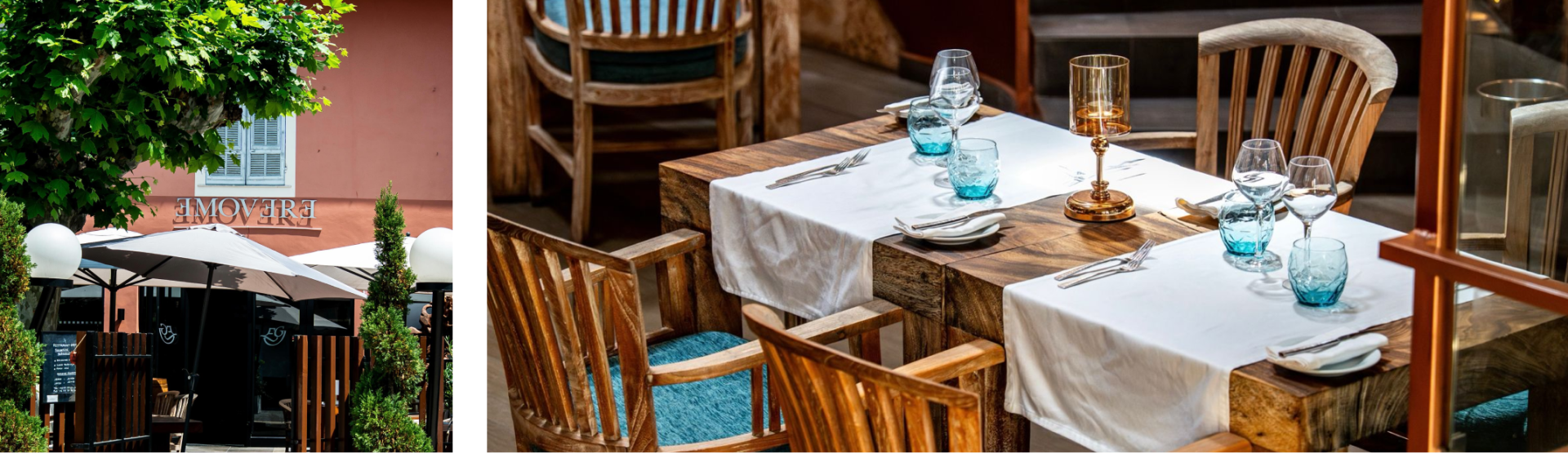 Le restaurant - Emovere - restaurant CAGNES-SUR-MER